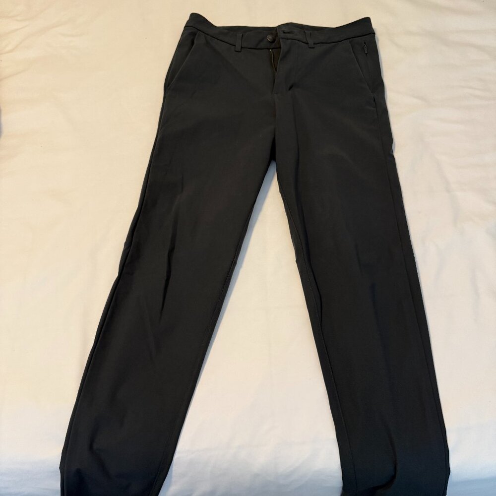 Lululemon Commission Pant Slim – Warpstream Fabric (Dark Gray)